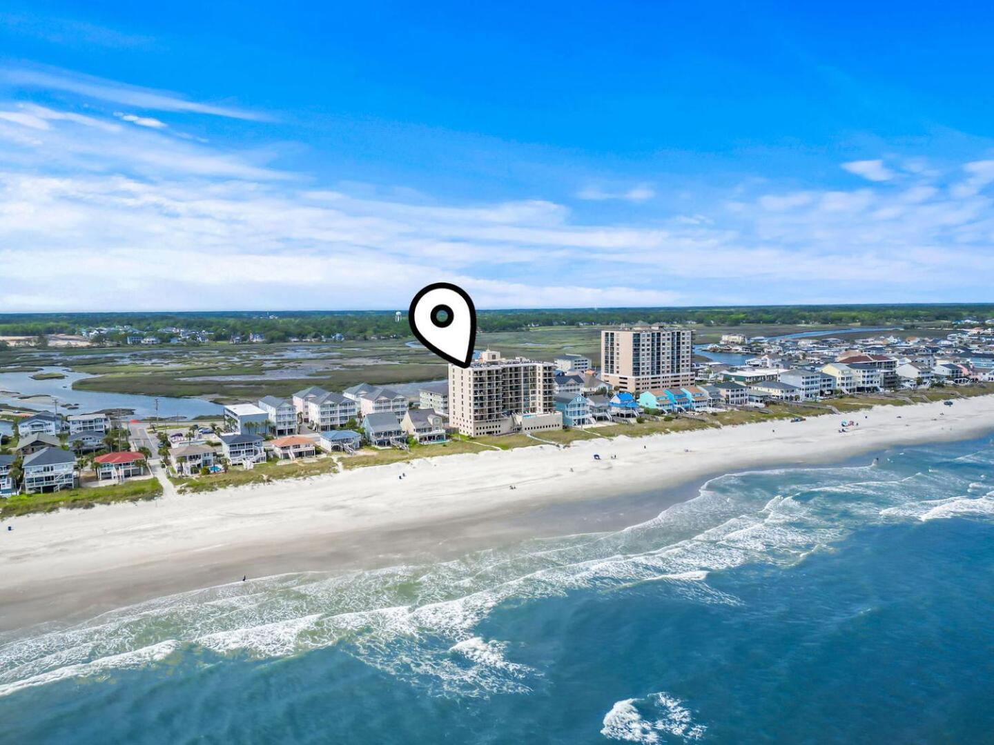 Beautiful 2 Bedroom Apartment In Cherry Grove With Stunning Views Buena Vista 402 Миртл-Бич Экстерьер фото