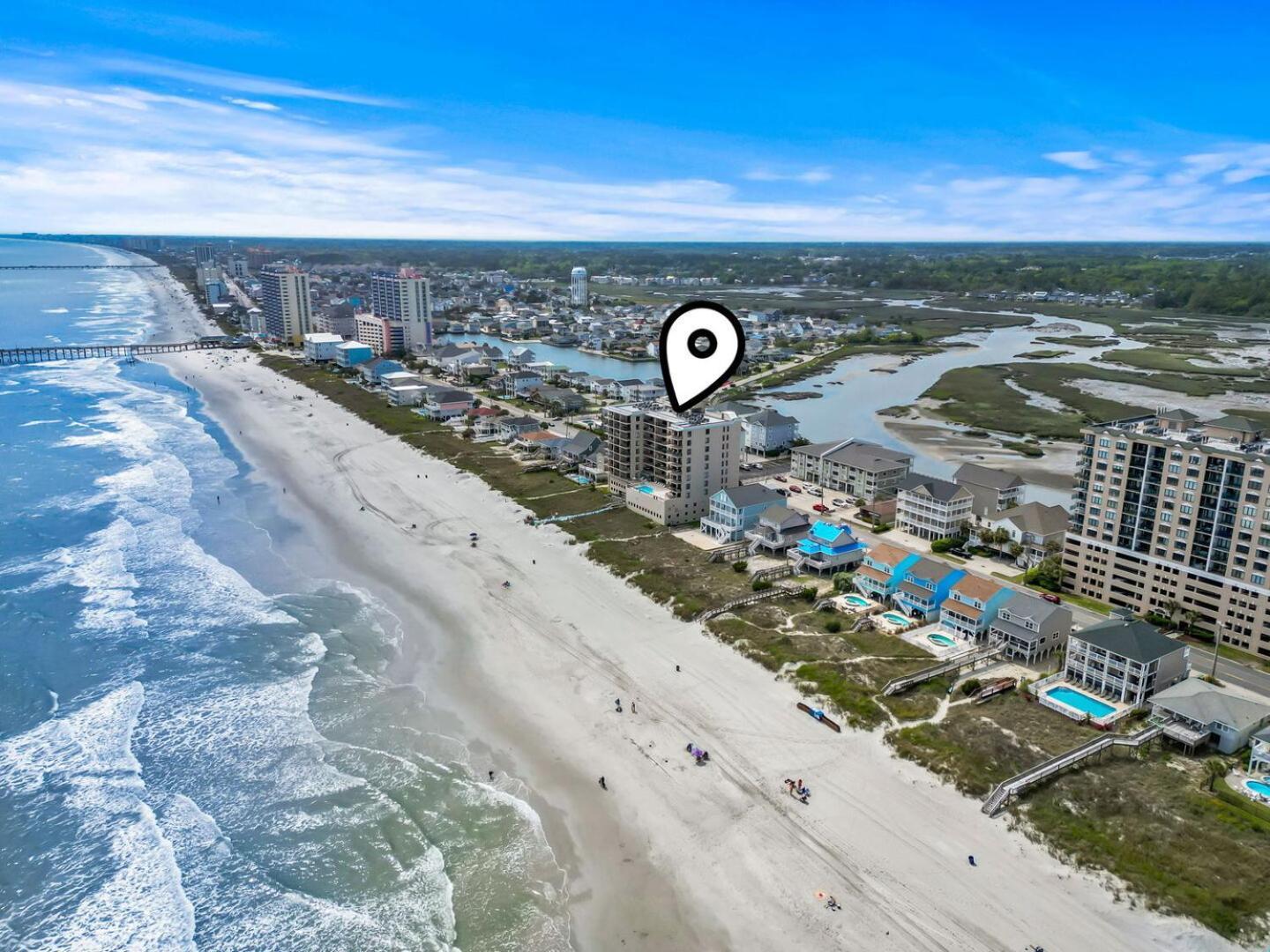 Beautiful 2 Bedroom Apartment In Cherry Grove With Stunning Views Buena Vista 402 Миртл-Бич Экстерьер фото
